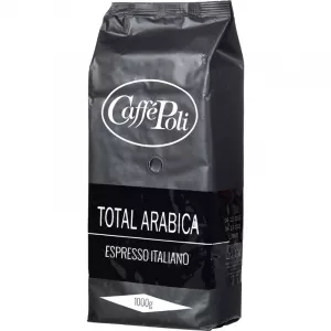 Кофе в зёрнах Caffe Poli Arabica арабика 100% 1 кг (пакет)