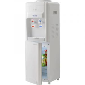Кулер для воды VATTEN V24WKB напольный, компрессорный, белый, холодильник