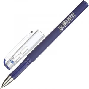 Ручка гелевая неавтомат. Attache Mystery синий,0,5мм,конусный наконеч