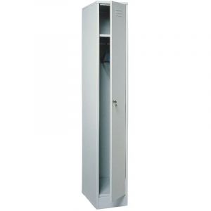 Шкаф для одежды металлический P_ШРМ11 1 дв. 300х500х1860