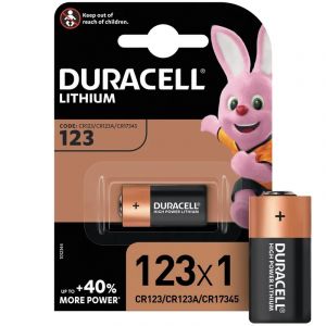 Батарейка DURACELL CR123 литий для фотоапп. бл/1шт