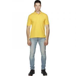 Рубашка Поло (190г.) кор.рукав желт.(M)