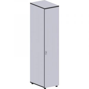 Гардероб MS_Агат узкий АСС-59 серый