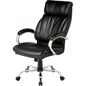 Кресло BN_Dp_Руководителя EChair-516 RT рецикл.кожа черная,