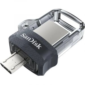 Флеш-память SanDisk Ultra Dual Drive, 64Gb, USB 3.0, micUSB, SDDD3-064G-G46