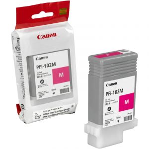 Картридж струйный Canon PFI-102M (0897B001) пур. для IPF500/600/700