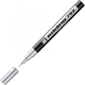 Маркер лаковый EDDING E-792/54 серебряный 0,8мм, пласт. корп
