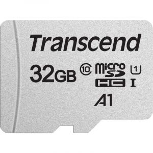 Карта памяти Transcend 300S microSDHC 32Gb UHS-I Cl10 +ад, TS32GUSD300S-A
