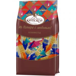 Конфеты шоколадные Ленинградские 200 гр Ф-ка им. Крупской