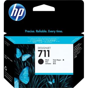 Картридж струйный HP 711 CZ133A чер. пов.емк. для DgnJ T120/520