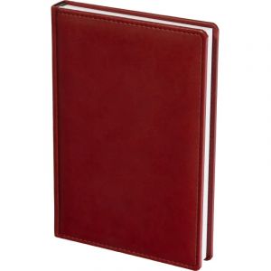 Ежедневник недатированный бордо,А5,143х210мм,176л,ATTACHE Сиам