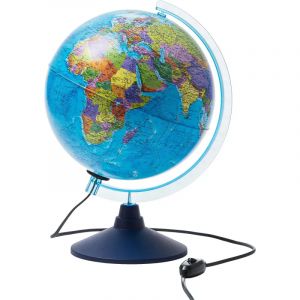 Глобус политический с подсветкой 250мм Классик Евро Ке012500190