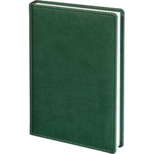 Ежедневник недатированный зелёный,А5,143х210мм,176л,ATTACHE Сиам