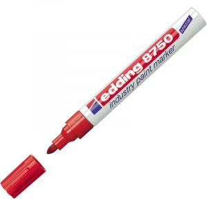 Маркер для промышленной графики EDDING E-8750/2 красный 2-4мм