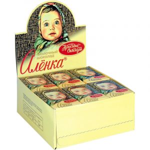 Шоколад Аленка 15г 42 шт/уп.