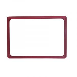 Рамка пластиковая А4, красный, 10шт/уп 102004-06