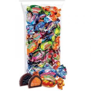 Конфеты шоколадные Кремлина Микс фрукты в шоколадной глазури, 1кг