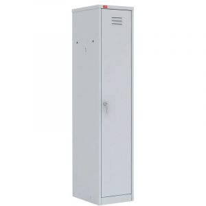 Шкаф для одежды металлический P_ШРМ21 1 дв. 400х500х1860