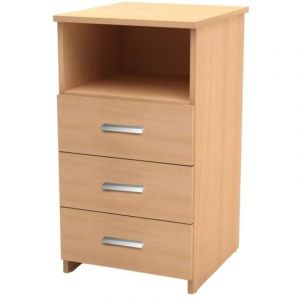 Тумба MON_Канц приставная, 3 ящика ТК31.10 400x450x750 бук невский