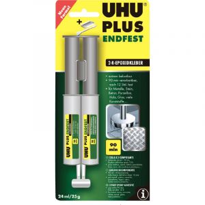 Клей специальный UHU эпоксидный двухкомпонентный сверхпрочный UHU