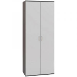 Шкаф SH_Стратегия для одежды S77 (51820) серый