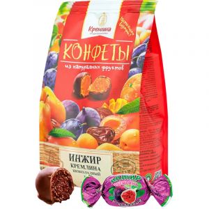 Конфеты шоколадные Кремлина Инжир, 190 гр