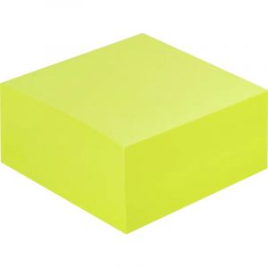Стикеры Attache Selection куб 76х76, желтый неон 400 л