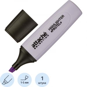 Маркер текстовыделитель Attache Selection Pastel 1-5 мм фиолетовый