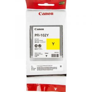 Картридж струйный Canon PFI-102Y (0898B001) жел. для IPF500/600/700
