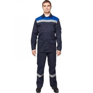 Костюм летний муж л05-КБР син/вас (р.56-58) 170-176 (Арсенал-СП)