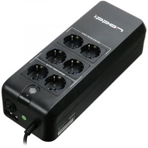 ИБП Ippon Back Verso 800 800ВА 420Вт EURO(4+2) черный