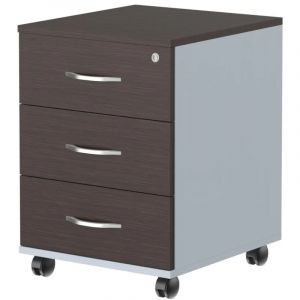 Тумба подкатная ТМ-3А Венге Магия/Металлик 412х450х551 IMAGO