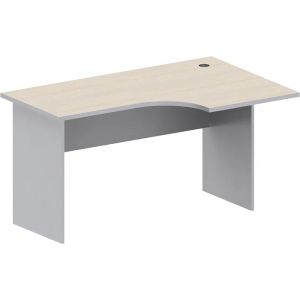 Стол Easy St правый (008,235) светлый дуб/серый (430/030) Ш1400
