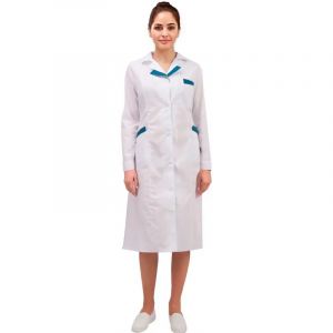 Халат для медицинского персонала м01-ХЛ женский (р.40-42) 170-176
