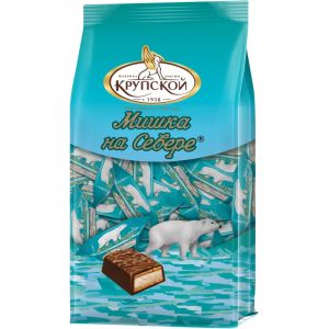 Конфеты шоколадные Мишка на Севере ф-ка им. Крупской 200 г