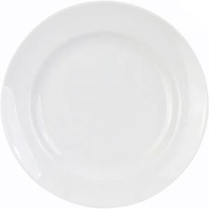 Тарелка мелкая 240мм фарфор белая (4С0170)