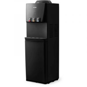 Кулер для воды VATTEN V46NKB напольный, компрессорный, черный, холодильник