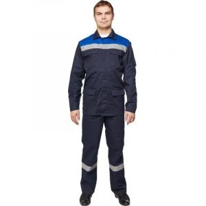 Костюм летний муж л05-КБР син/вас (р.44-46) 158-164 (Арсенал-СП)
