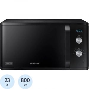Микроволновая печь Samsung MS23K3614AK/BW, 800Вт, 23л, черный
