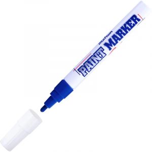 Маркер лаковый MunHwa 4 мм синий