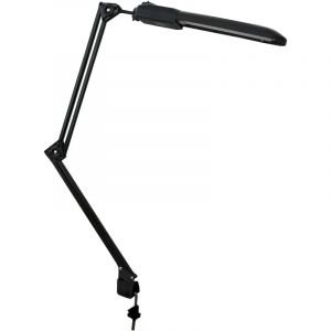 Светильник Трансвит Дельта на струбцине 2G7 11W с АПП МПС черный