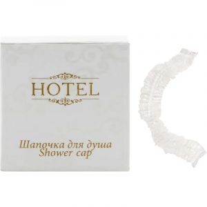 Шапочка для душа HOTEL,картон,250шт.