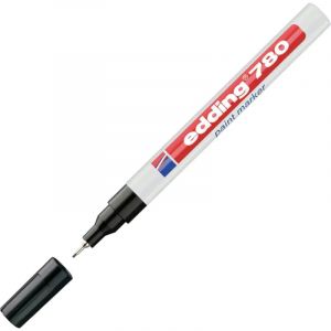 Маркер лаковый EDDING E-780/1 черный 0,8мм, мет. корп