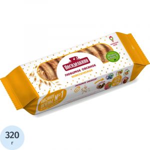 Печенье овсяное Посиделкино классическое 320г