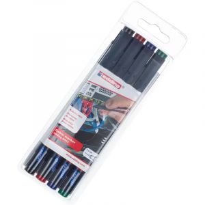 Маркер Для кабеля EDDING E-8407/S 0,3мм 4 цв.