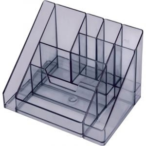 Подставка-органайзер для канц.мелочей Attache Каскад 9 отд.тон.Серый/черый