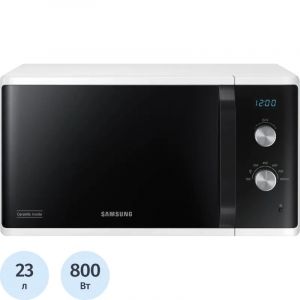 Микроволновая печь Samsung MS23K3614AW/BW, 800Вт, 23л, белый