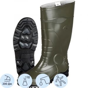 Сапоги мужские мод.173 с МП олива (р.40) (255) (арт.1.1.П)